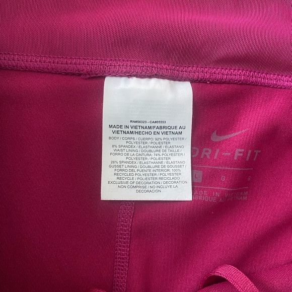 Nike dri fit leggings women large pink - Picture 2 of 7